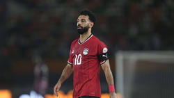 Bitter: Schon im zweiten Spiel des Afrika-Cups gegen Ghana verletzte sich Mohamed Salah