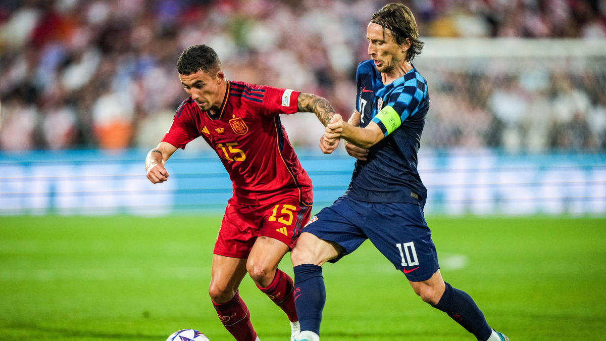 Spanien und Kroatien treffen bei der Fußball-EM 2024 wieder aufeinander