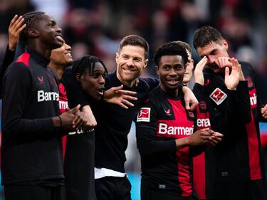 Bayer 04 Leverkusen steht kurz vor dem Gewinn ihrer ersten Meisterschaft.