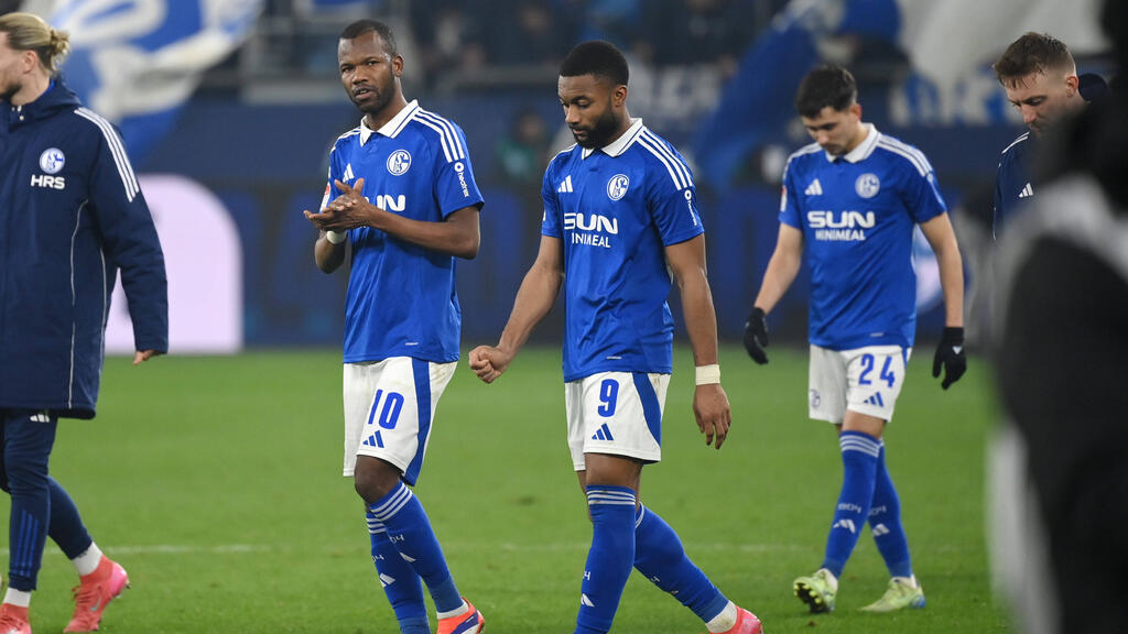 Papa Meissa Ba kam (l.) erst im Januar zum FC Schalke 04 Papa Meissa Ba kam (l.) erst im Januar zum FC Schalke 04