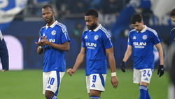 Schalke-Toptorjäger Moussa Sylla (Nummer 9) wird länger ausfallen