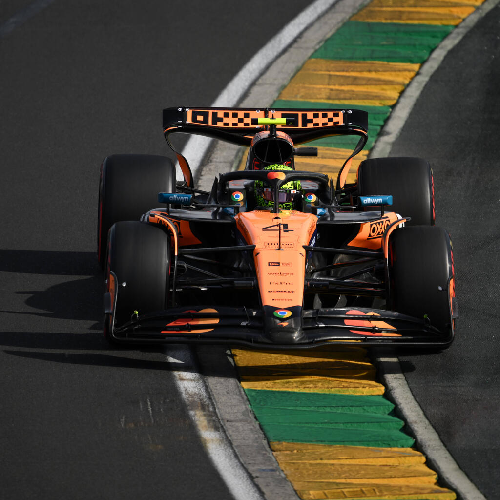 1. Platz: Lando Norris (McLaren) - Note: 2,0