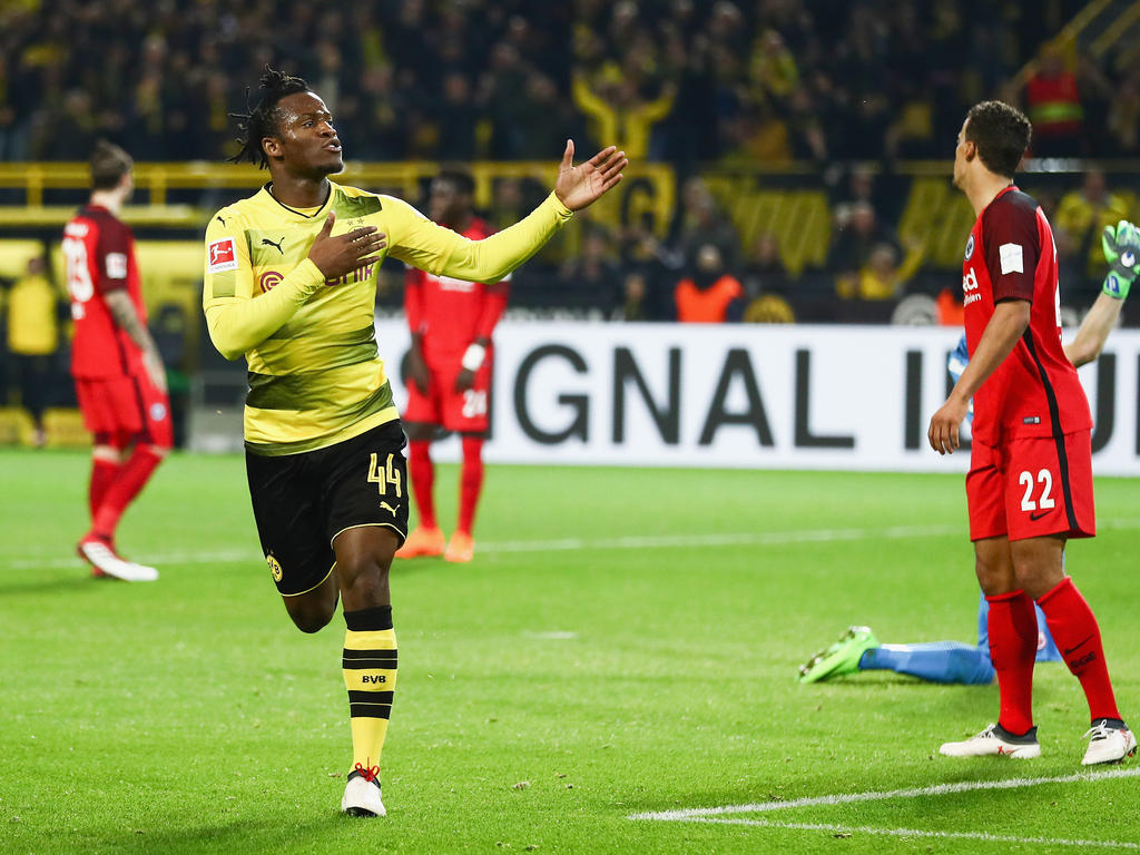 Michy Batshuayi erzielte einen Doppelpack gegen Eintracht Frankfurt Michy Batshuayi erzielte einen Doppelpack gegen Eintracht Frankfurt