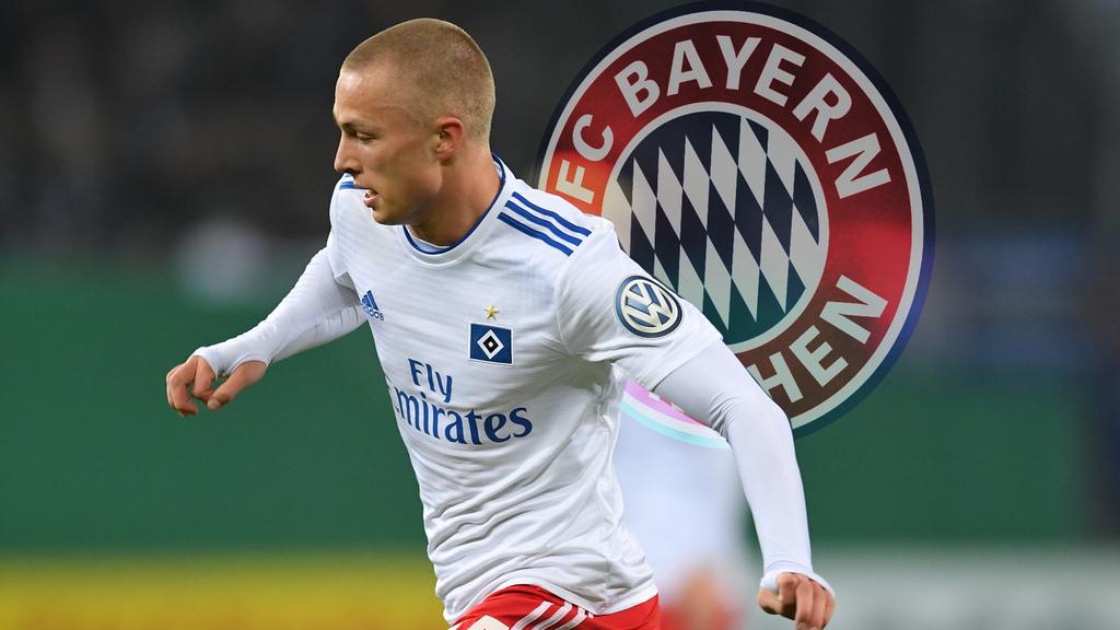 HSV-Youngster Jann-Fiete Arp könnte offenbar jederzeit zum FC Bayern München wechseln
