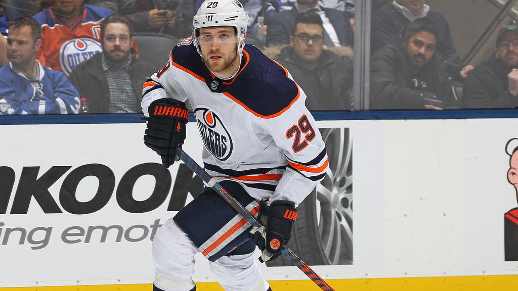 Leon Draisaitl blieb bei den Edmonton Oilers diesmal blass Leon Draisaitl blieb bei den Edmonton Oilers diesmal blass