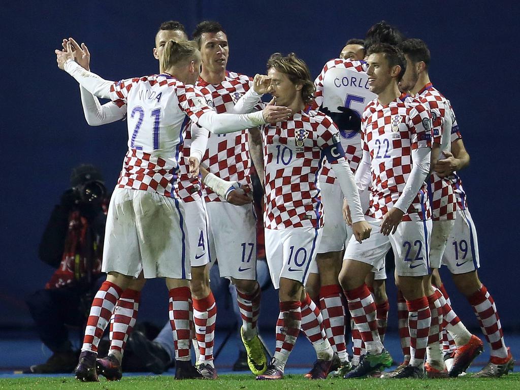 Die kroatische Nationalmannschaft besiegte Nordirland deutlich