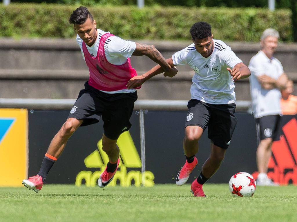 Serge Gnabry (r.) wechselt von Werder zu den Bayern Serge Gnabry (r.) wechselt von Werder zu den Bayern