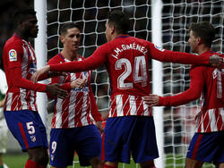 El Atlético de Madrid es claro favorito para alzarse con el título. (Foto: Getty)