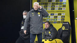 BVB-Trainer Lucien Favre ärgerte sich über die Niederlage gegen den 1. FC Köln
