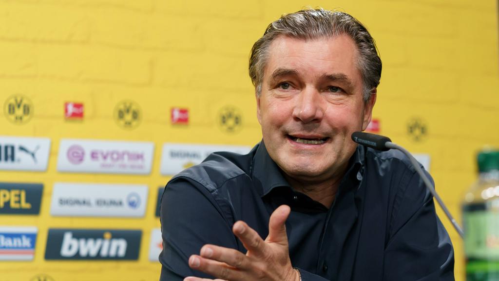 Sportdirektor Michael Zorc nimmt die BVB-Profis in die Pflicht