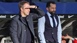 Beim FC Bayern zuletzt nicht immer einer Meinung: Hansi Flick (l.) und Hasan Salihamidzic (r.)