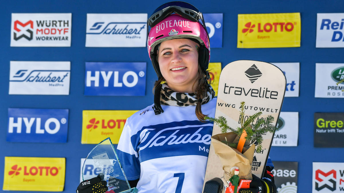 Ramona Hofmeister ist die zweitbeste Snowboarderin der Welt