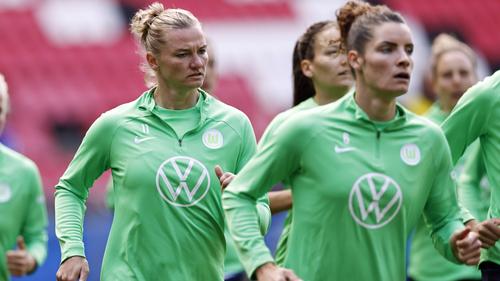 Die Wolfsburgerinnen bereiten sich auf das Champions-League-Finale vor