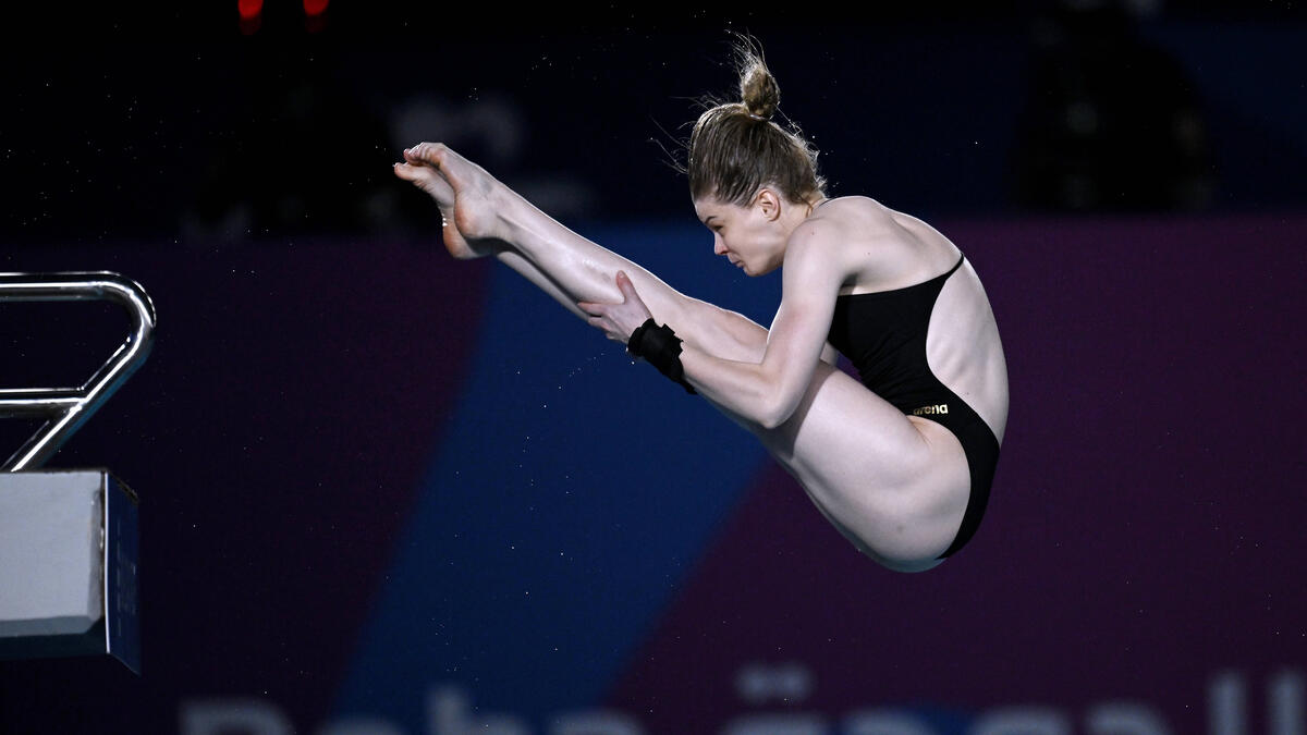 Christina Wassen scheitert im Halbfinale vom Turm