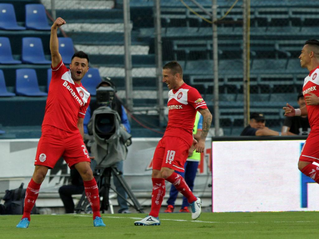 Celebración de los jugadores del Toluca. (Foto: Imago)