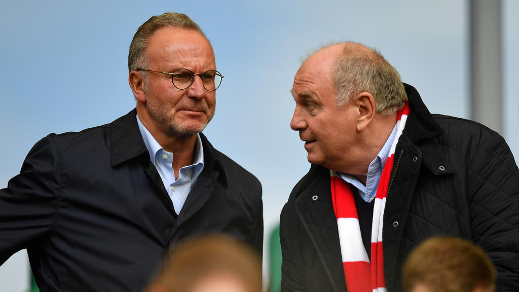 Karl-Heinz Rummenigge (li.) und Uli Hoeneß führen den FC Bayern München