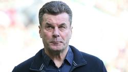 Gladbach Trainer Dieter Hecking will die Ruhe bewahren