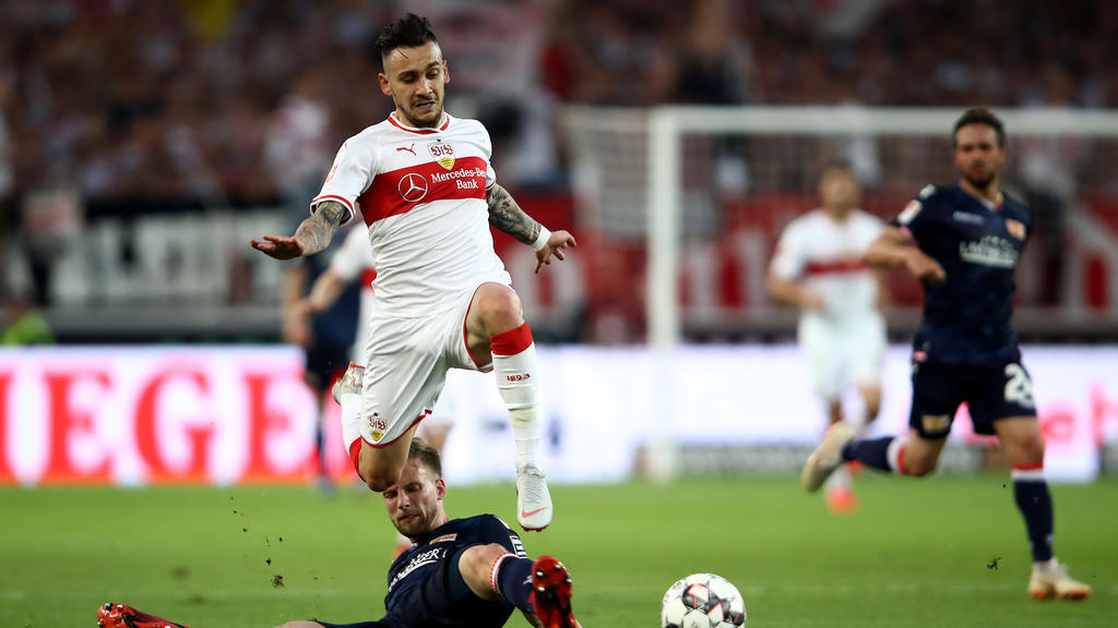 Anastasios Donis wird den VfB Stuttgart wohl nicht in die 2. Liga begleiten