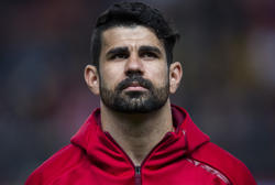 Diego Costa en un España-Israel del mes de marzo. (Foto: Getty)