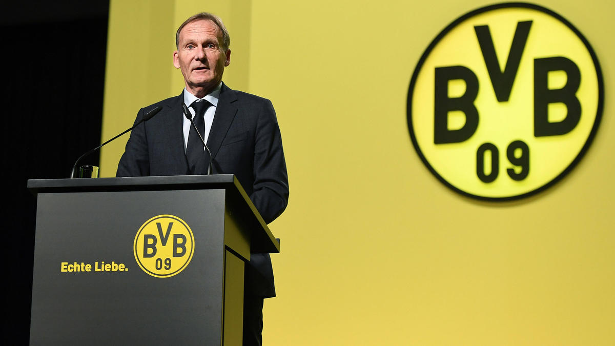 BVB-Geschäftsführer Hans-Joachim Watzke spricht über die Transferpläne