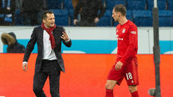 Leon Goretzka (r.) ist mit seiner Rolle beim FC Bayern derzeit nicht glücklich