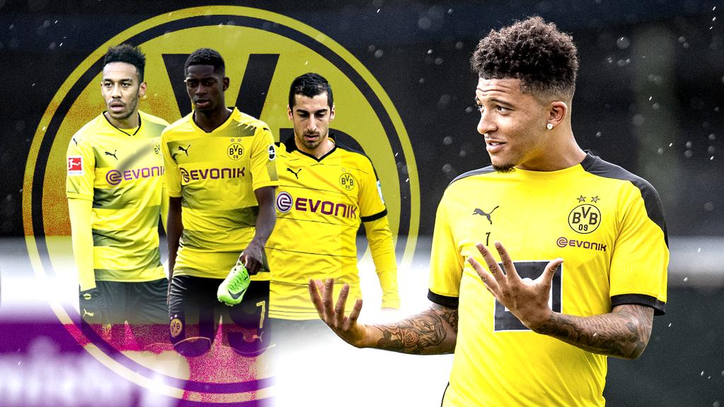 Bleibt Jadon Sancho (re.) wirklich Bleibt Jadon Sancho (re.) wirklich