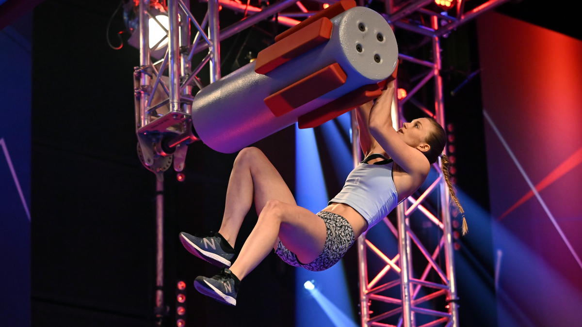 Stefanie Noppinger sicherte sich bei Ninja Warrior Germany locker den Finaleinzug Stefanie Noppinger sicherte sich bei Ninja Warrior Germany locker den Finaleinzug