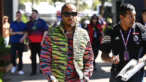 Kam gut erholt in Melbourne an: Lewis Hamilton