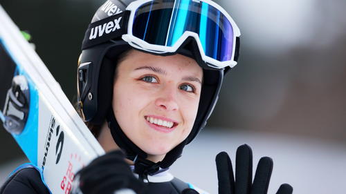 Abigail Strate freut sich auf die neue Skisprung-Saison