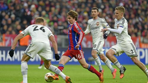 Gianluca Gaudino zu besseren Zeiten im Trikot des FC Bayern