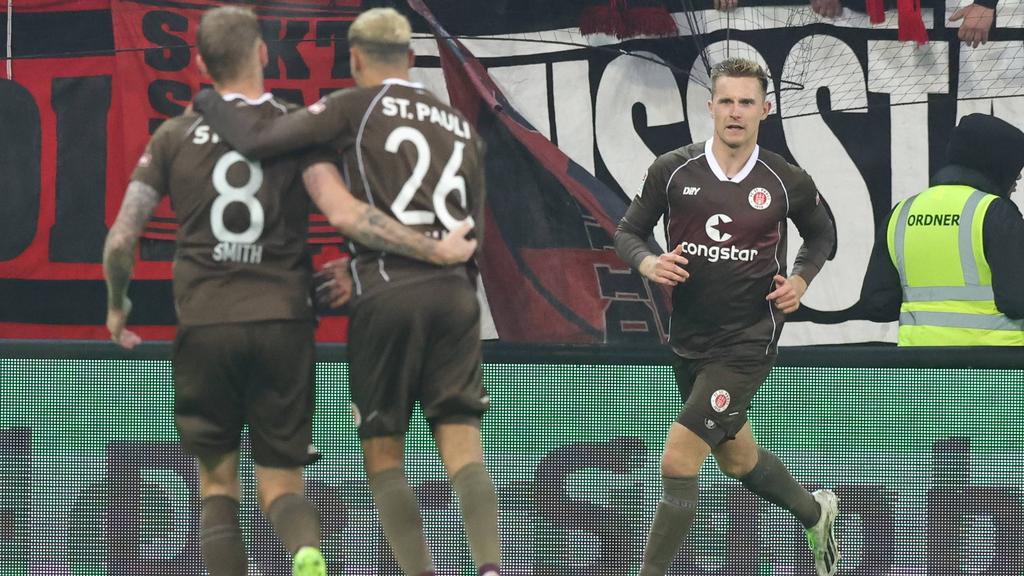 Fünfmal durfte der FC St. Pauli gegen Nürnberg jubeln Fünfmal durfte der FC St. Pauli gegen Nürnberg jubeln