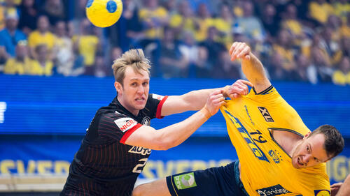 Die deutschen Handballer gingen gegen Schweden baden