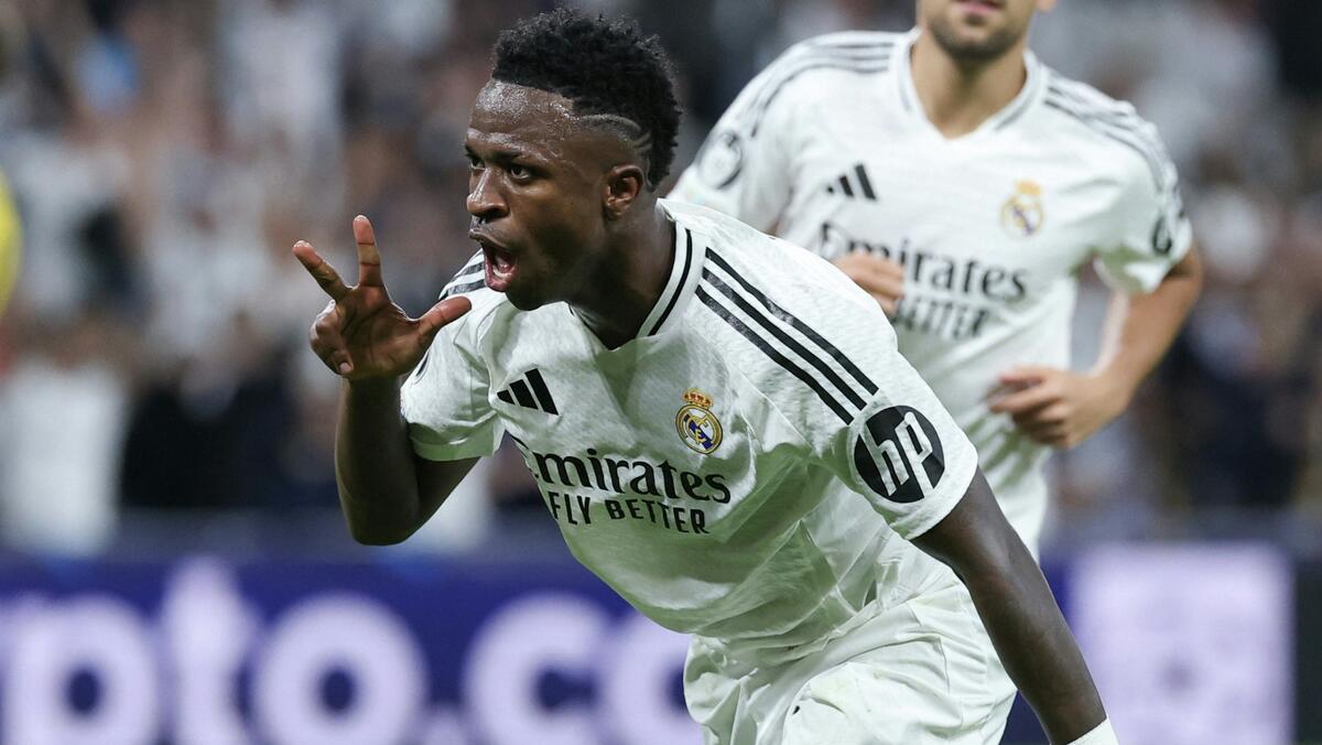 Vinicius Junior traf im Champions-League-Kracher gegen den BVB dreifach