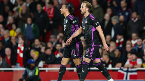 Leroy Sané (l.) và Harry Kane gần đây đã phải vật lộn với chấn thương