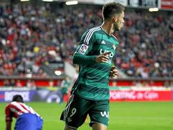 Ricky van Wolfswinkel celebra su primer gol ante el Sporting en Copa. (Foto: Imago)