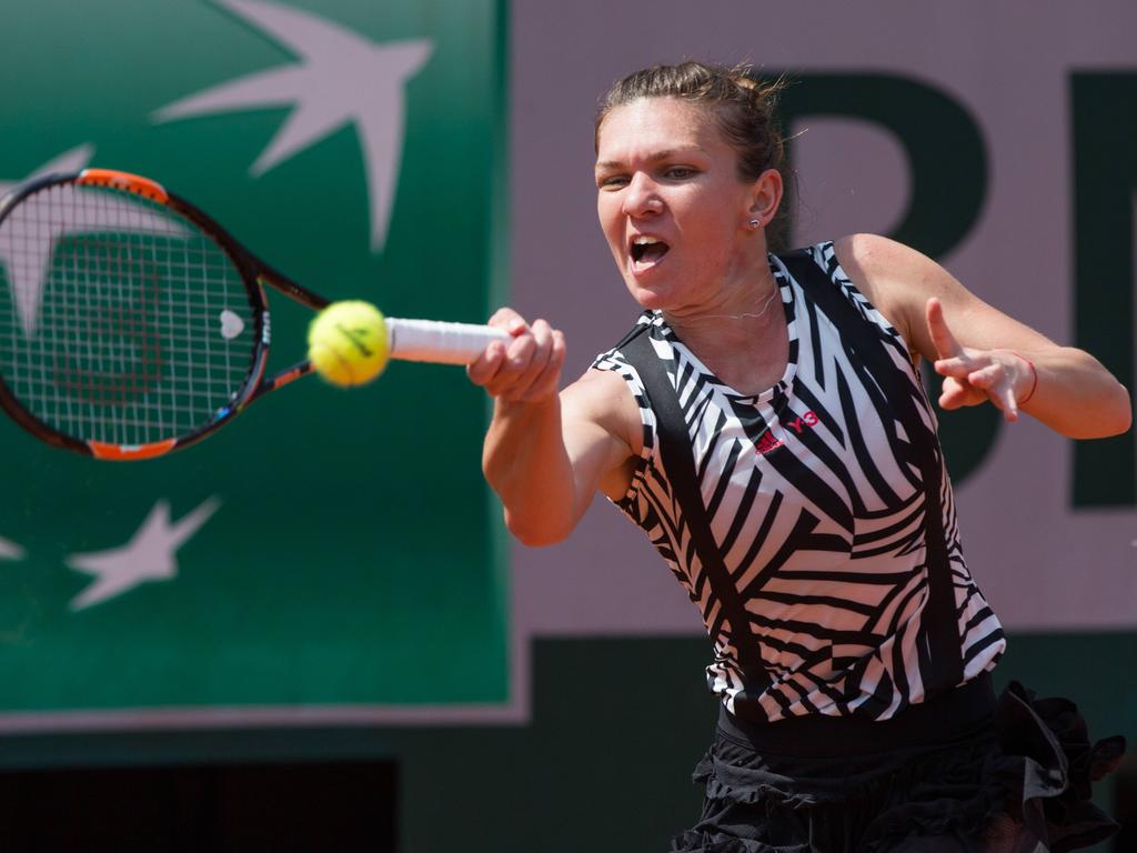 Simona Halep ist im Achtelfinale ausgeschieden Simona Halep ist im Achtelfinale ausgeschieden