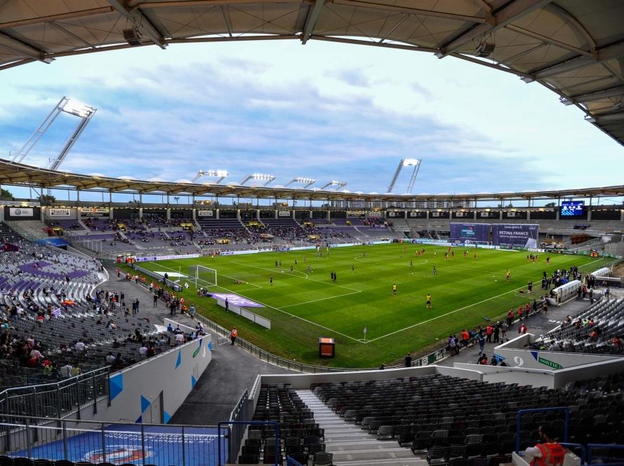 Vistas generales del Stade Municipal de Toulouse. (Foto: Getty)