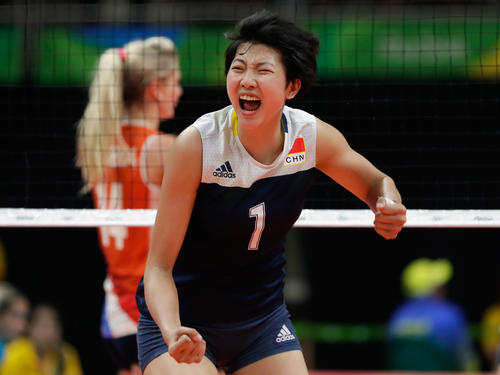 Die Chinesinnen spielen in Rio um Gold