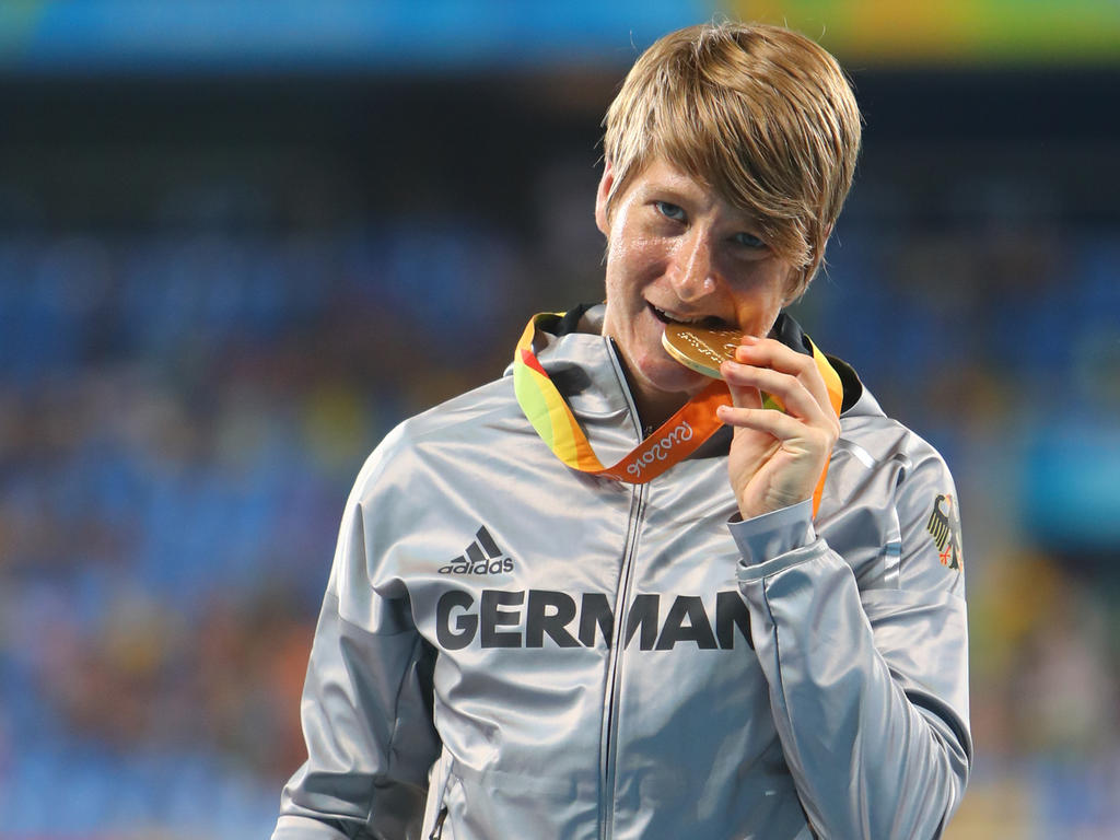 Franziska Liebhardt hat sich ihren Gold-Traum erfüllt Franziska Liebhardt hat sich ihren Gold-Traum erfüllt