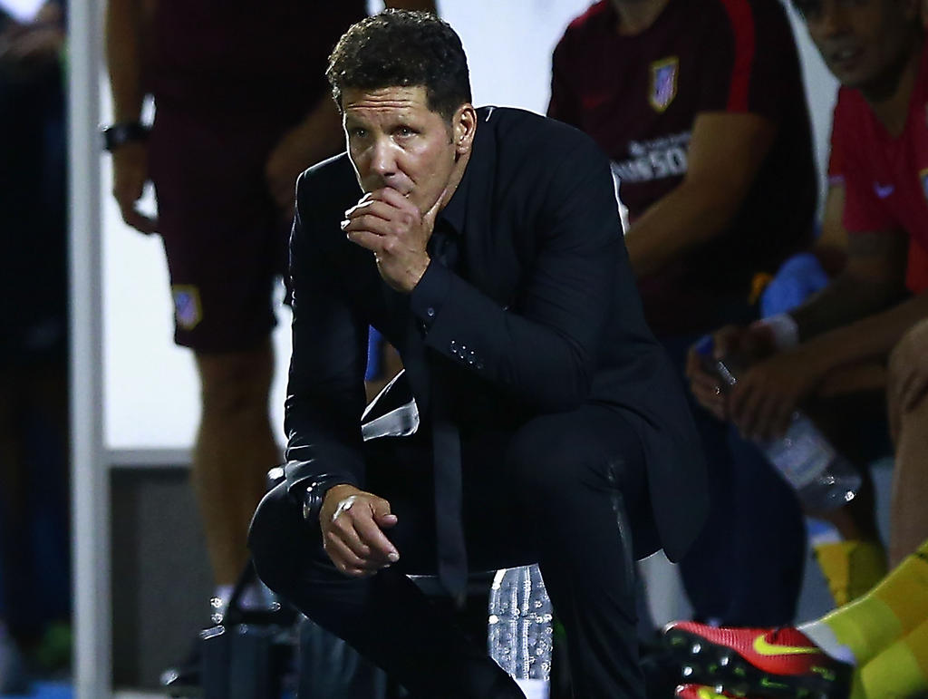 Diego Simeone scheint Atlético verlassen zu wollen Diego Simeone scheint Atlético verlassen zu wollen