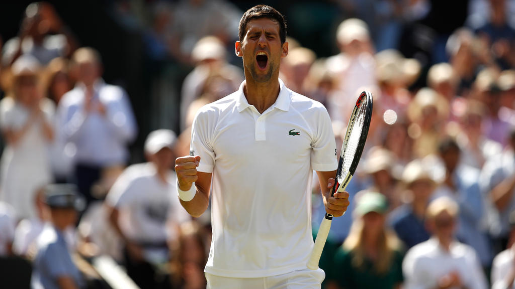 Novak Djokovic zeigte eine starke Performance Novak Djokovic zeigte eine starke Performance