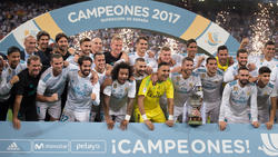 El Real Madrid ganó la Supercopa en 2017. (Foto: Getty)