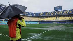Unwetter in Buenos Aires: Das Final-Hinspiel wurde auf Sonntag verschoben
