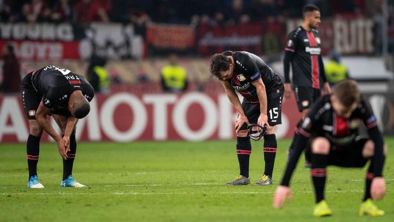 Bayer Leverkusen ist vor heimischem Publikum ausgeschieden Bayer Leverkusen ist vor heimischem Publikum ausgeschieden