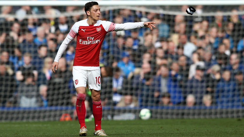 Mesut Özil konnte die Niederlage des FC Arsenal nicht verhindern