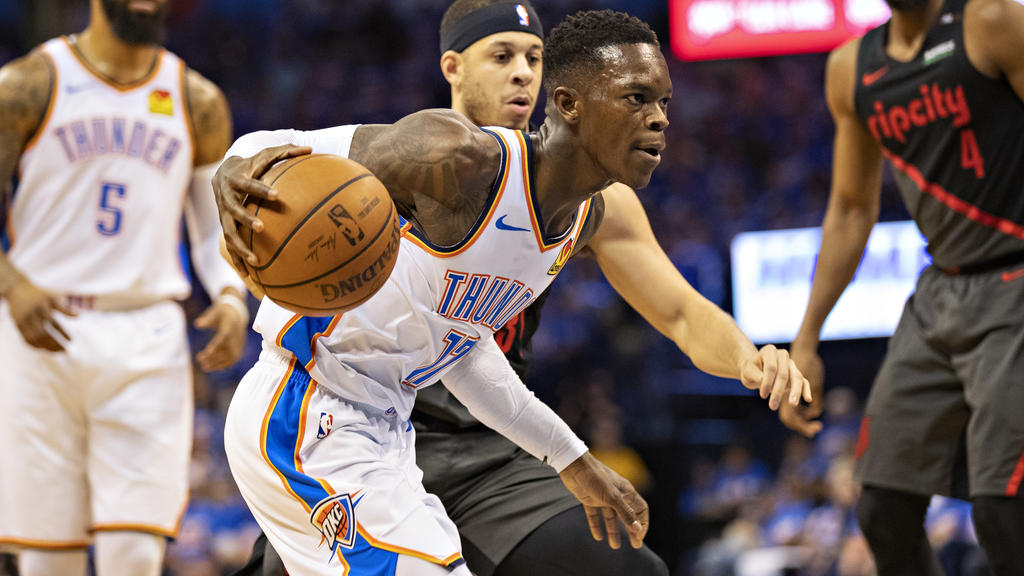 Dennis Schröder und OKC stehen vor dem Aus Dennis Schröder und OKC stehen vor dem Aus