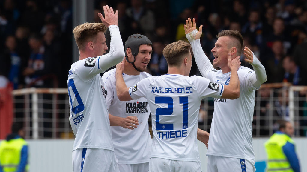 Karlsruhe spielt in der nächsten Saison in der 2. Fußball-Bundesliga