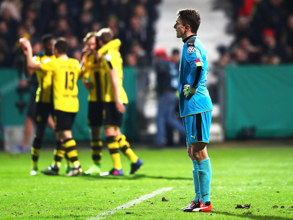 El Dortmund ganó en Lotte por 0-3. (Foto: Getty)
