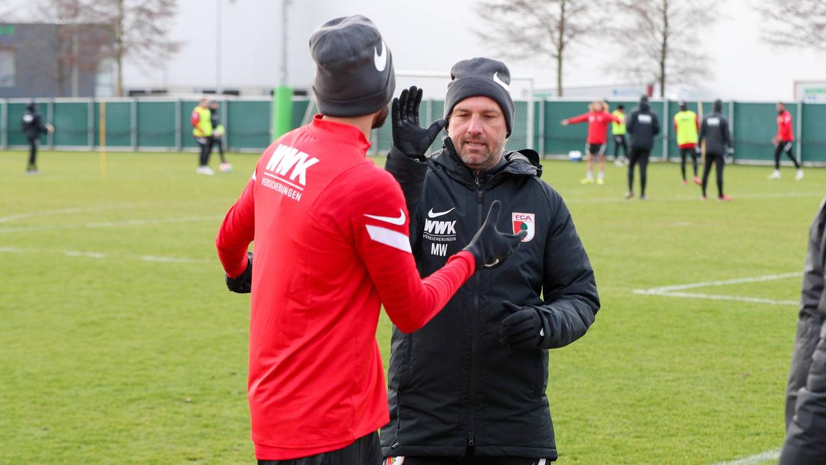 Irre Fake-News um Trainer Markus Weinzierl vom FC Augsburg