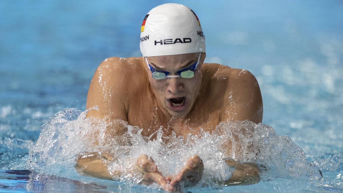 Jacob Heidtmann gewann das Rennen über 400 m Lagen Jacob Heidtmann gewann das Rennen über 400 m Lagen